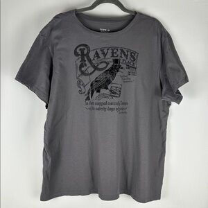 Torrid Raven’s Place Edgar Allen Poe Spooky T-Shirt
